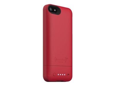 Zagg International mophie Juice Pack Helium External battery pack 1500 mAh on cable Micro USB red for Apple iPhone 5 2252
