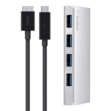 UPC 745883740024 product image for USB 3.0 4 Port Hub + USB-Câ„ | upcitemdb.com