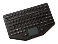 Ikey NEMA4X Mobile USB Keyboard With Integrated Touchpad SL 86 911 TP USB