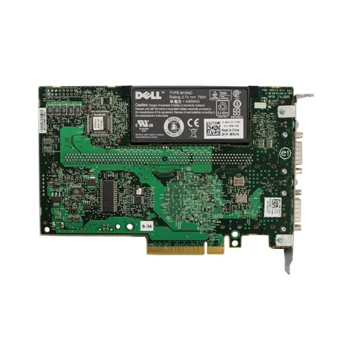 Dell Refurbished PERC6 SAS Controller Card Assembly for Select PowerVault PowerEdge Servers F989F