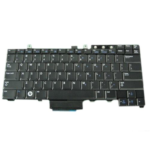 Dell Refurbished 83 Key Single Pointing Keyboard Black for Latitude E5400 E5500 Servers FM753