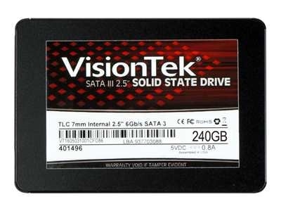 VisionTEK Solid state drive 240 GB internal 2.5 inch Sata 6Gb s 900878