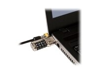 Kensington Technology Group Kensington ClickSafe Combination Laptop Lock Security cable lock gray 0.7 in