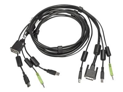 Avocent Corporation Cybex video USB audio cable 6 ft CBL0096