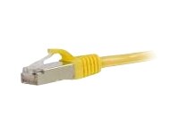 CablesToGo C2G 6ft Cat6 Snagless Shielded STP Ethernet Network Patch Cable Yellow patch cable 6 ft yellow 00864