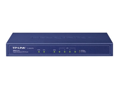 TP Link SafeStream TL R600VPN Router 4 port switch GigE
