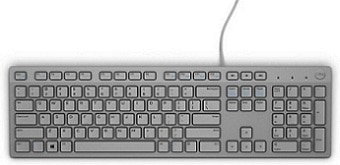 Elektronická reklama na tenkou klávesnici Dell Venue