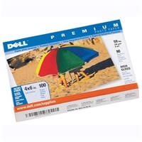 100pk Dell 4Ã—6 Photo Paper