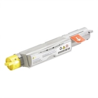 Dell 12,000 Page Yellow Toner Cartridge for Dell 5110cn Color Laser Printer