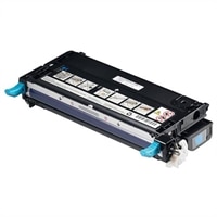Dell 8,000 Page Cyan Toner Cartridge for Dell 3110cn Color Laser Printer