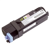 Dell 2,500 Page Yellow Toner Cartridge for Dell 2130cn Color Laser Printer