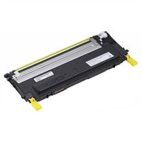 Dell 1,000 Page Yellow Toner Cartridge for Dell 1235cn Laser Printer