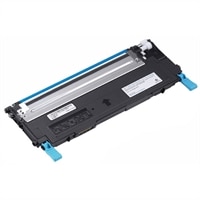 Dell 1,000 Page Cyan Toner Cartridge for Dell 1235cn Color Laser Printer