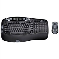 Cordless Desktop Wave USB Keyboard and Mouse Bundle