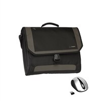 Targus BUS0350 Messenger Mobile Bundle - Laptop Case for 17"