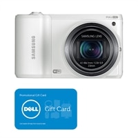 Samsung WB800F 16.3MP Smart Wi-Fi Digital Camera with 21x Optical Zoom - White