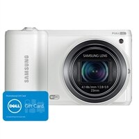 Samsung WB800F 16.3MP Smart Wi-Fi Digital Camera with 21x Optical Zoom - White