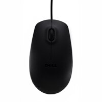 Mus: Dell Optical Scroll USB-kabelforbundne mus (2 knapper) i sort (sæt)