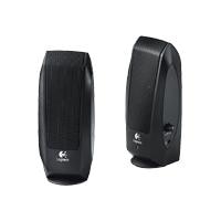 Logitech S-120 - Speakers - For PC - kabling - 2.3 Watt (Total) - sort
