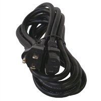 Stromkabel : 3M/10Ft  C13 to NEMA 5-15  15A  125V - Kit