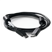 Kabel: DisplayPort-Kabel (DP-auf-DP) von Dell, 2 m Länge – Einbausatz