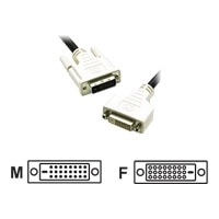 C2G - DVI-Verlängerungskabel - Dual Link - DVI-D (M) - DVI-D (W) - 5 m