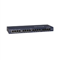 NETGEAR GS116 - Switch - 16 Anschlüsse - EN, Fast EN, Gigabit EN - 10Base-T, 100Base-TX, 1000Base-T