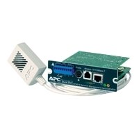 APC Network Management Card with Environmental Monitoring and Out of Band Management - Fernverwaltungsadapter - 10Mb LAN, 100Mb LAN - 10Base-T, 100Base-TX - für AIS; Silcon; Smart-UPS XL Network Package for Server Rooms; Smart-UPS VT; Symmetra RM