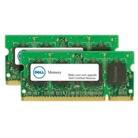2 GB (2 x 1 GB) Arbeitsspeicher Modul für ausgewählte Dell Systeme - DDR2-800 SODIMM 2RX16 Non-ECC