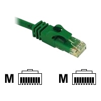 C2G Cat6 550MHz Snagless Patch Cable - Patch-Kabel - RJ-45 (M) - RJ-45 (M) - 1.5 m - CAT 6 - gepresst, verseilt, glatt - grün