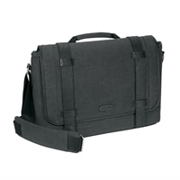 Targus 15.6'' City Fusion Canvas Messenger - Charcoal Canvas