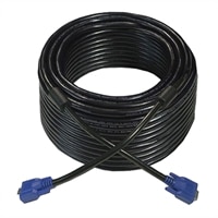 Dell - VGA cable - HD-15 (M) - HD-15 (F) - 15.2 m - black for Select Projectors