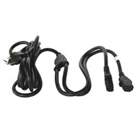 Dell - Power Supply Cord with Y-Cord