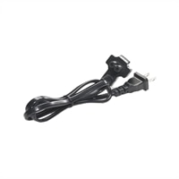 Dell - 2-Wire Flat US Power Cord for Select Dell Projectors / Inspiron / Latitude / Studio / Vostro / XPS Laptops / Precision Mobile WorkStations