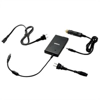 Dell - 65-Watt Auto / Air AC Adapter with Power Cord for Select Dell Systems