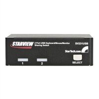 2 Port Professional USB KVM Switch Kit with Cables
