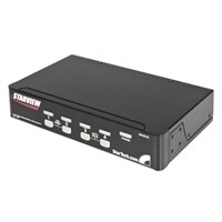 4 Port Professional USB PS/2 KVM Switch