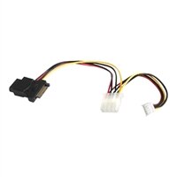 LP4 to SATA Power Cable Adapter with Floppy Power - F/F