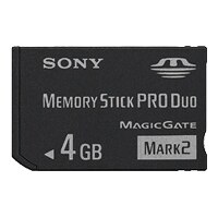 MSMT4G Memory Stick PRO Duo Media - 4GB