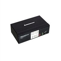 2 Port KVMP Switch with USB 2.0 Hub and Audio