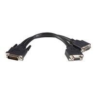 8in LFH 59 Male to Dual Female VGA DMS 59 Cable