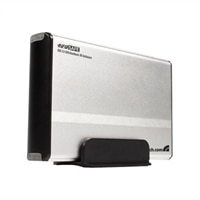 3.5in Silver USB 2.0 to SATA External Hard Drive Enclosure