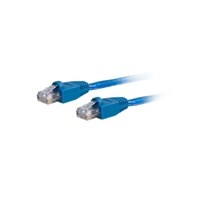 RJ-45 CAT6 Stranded Blue Patch Cable - 7 ft