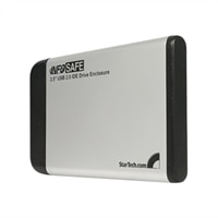 2.5in Silver USB 2.0 to IDE External Hard Drive Enclosure