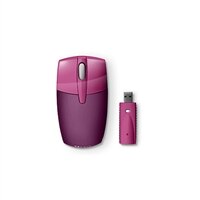 Wireless Travel USB Mouse - Plum Berry