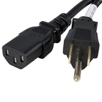 StarTech.com 15P to C13 Standard Computer Power Cord – 1 ft