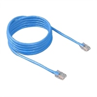 25 Ft CAT5E RJ45 Patch Cable - Blue