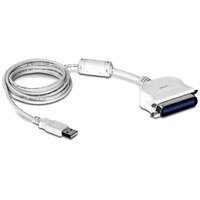 TRENDnet USB to IEEE1284 Parallel Adapter - 6.56 ft