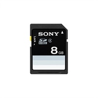 8GB Class 4 SDHC™ Memory Card