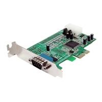 1 Port Low Profile Native RS232 PCI Express Serial Card with 16550 UART